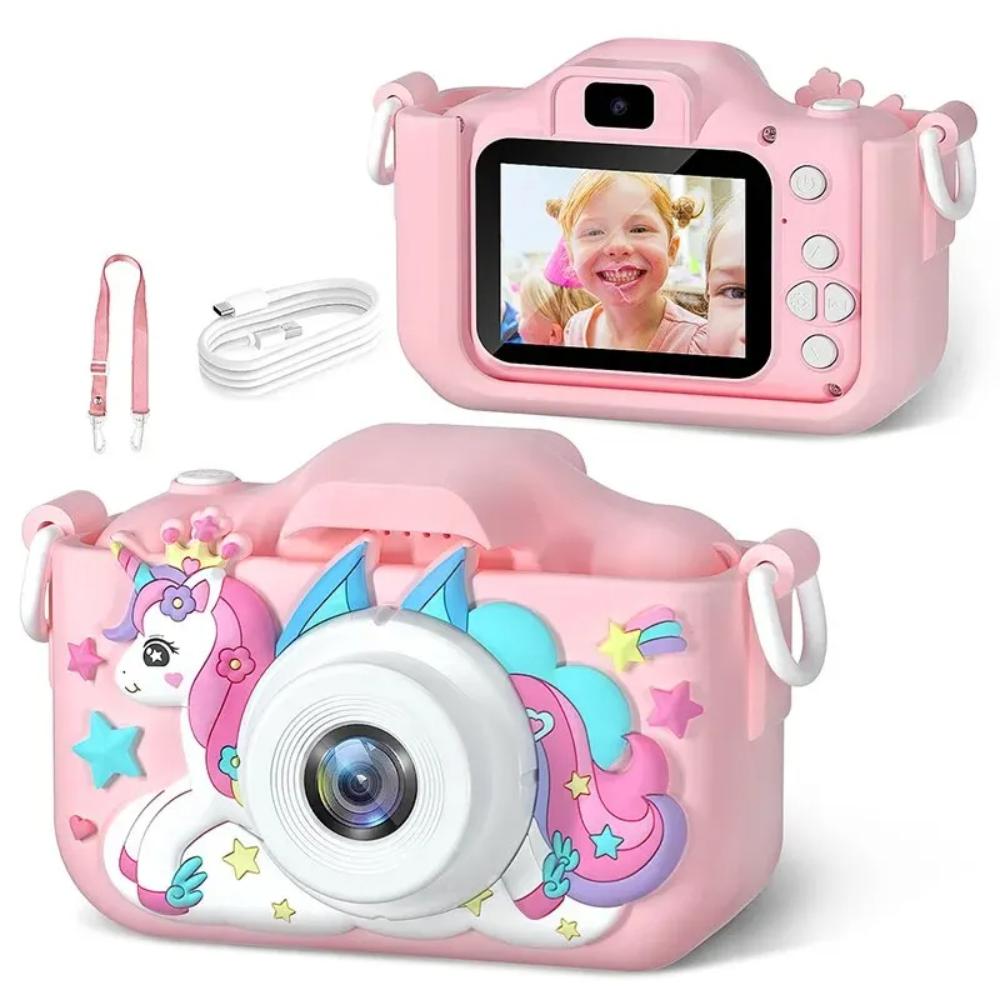 Kids Camera with 1080P Video and Dual Lenses, 2.0-Inch Screen