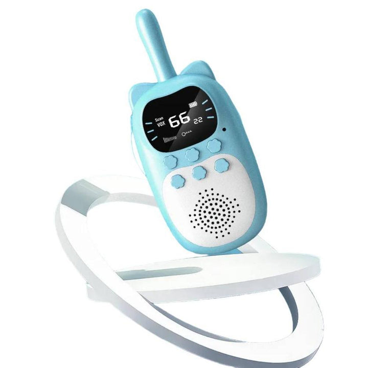Kids Walkie Talkies with 1000mAh Rechargeable Battery and 5km Range, 2-Pack