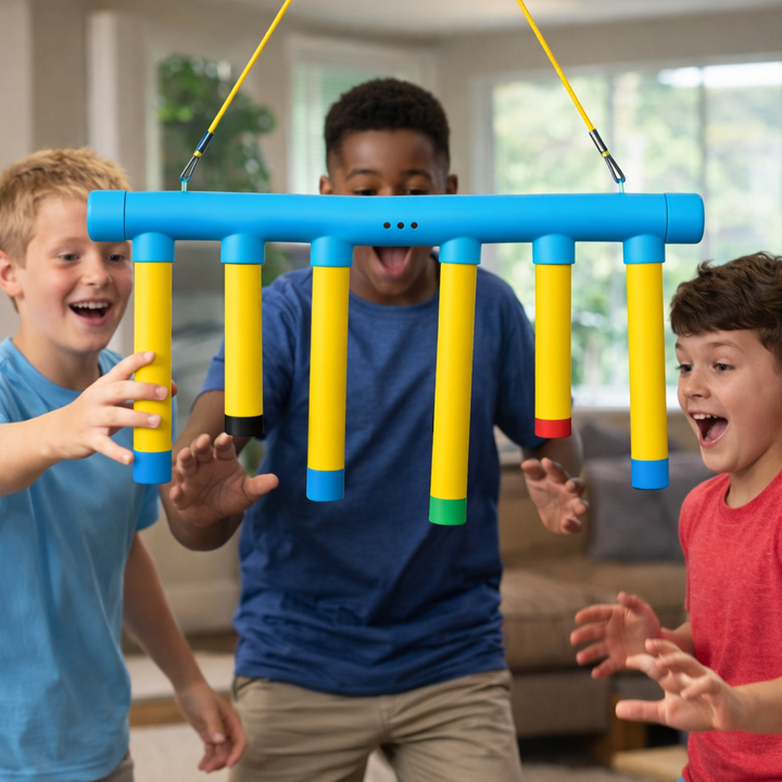 Reflex Training Game with Random Drop Sticks and Three Speed Settings