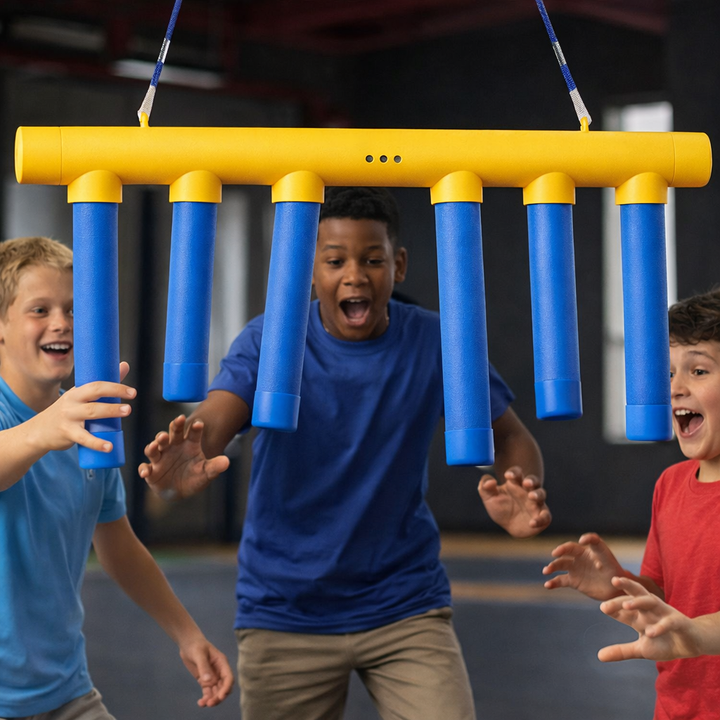 Reflex Training Game with Random Drop Sticks and Three Speed Settings