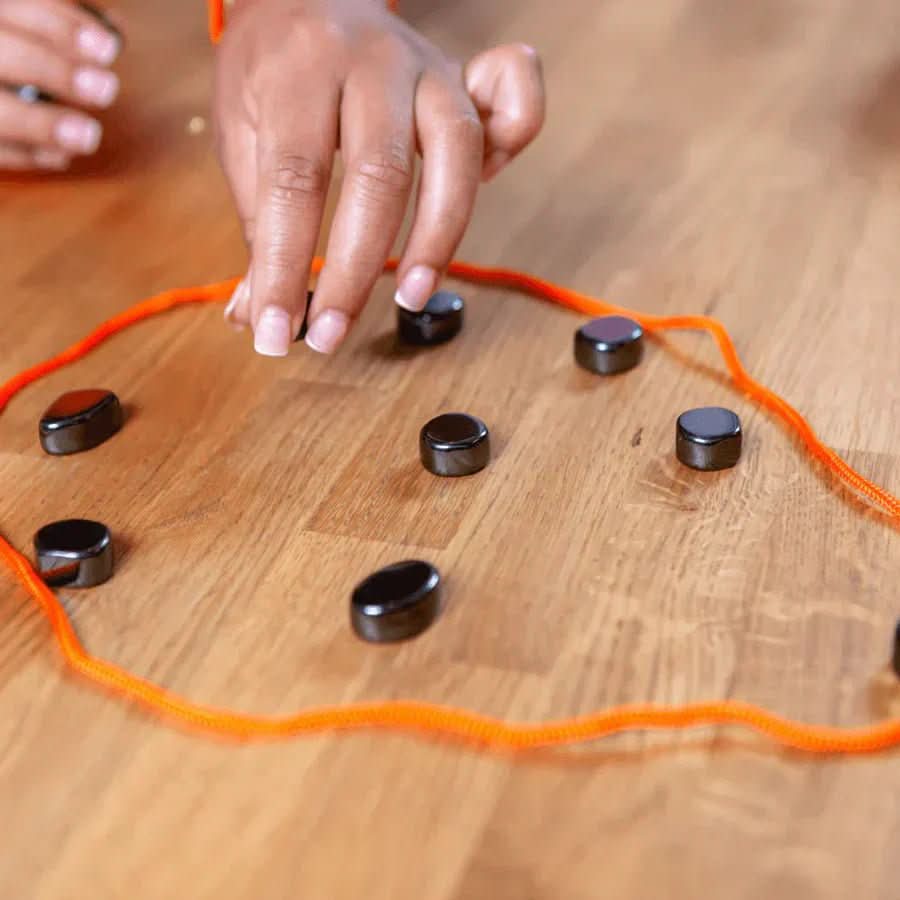 Magnetic Chess Set with Strong Hold and Folding 11.8 In Board for Travel, 20 Pieces