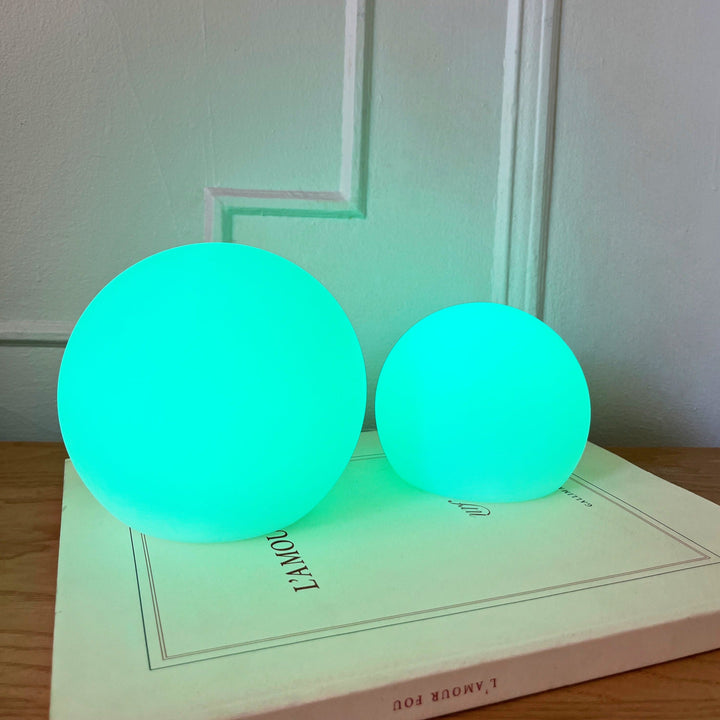 colour Changing LED Orb Lamp with Remote Control and IP65 Weather Rating