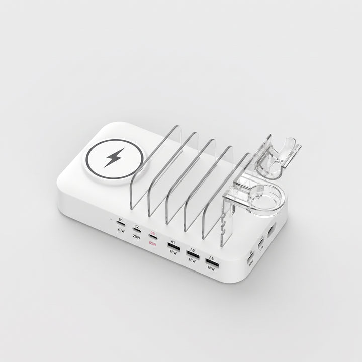 Multi-Device Charging Dock with 6 USB Ports