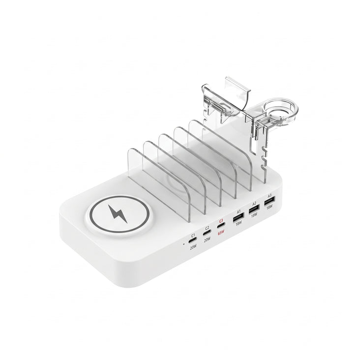 Multi-Device Charging Dock with 6 USB Ports