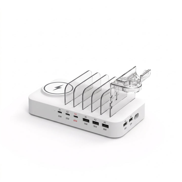 Multi-Device Charging Dock with 6 USB Ports