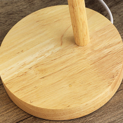 Adjustable Desk Lamp with Lever Arm and Directional Head, Slim Base for Small Desks