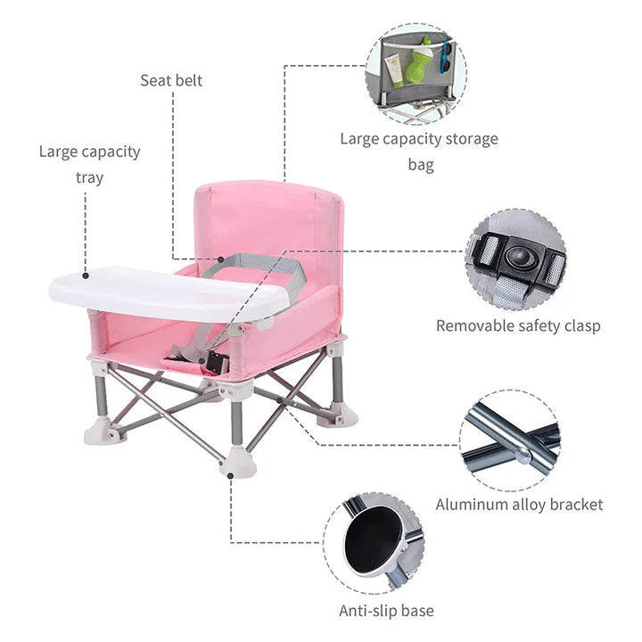 Portable Outdoor Picnic Chair for Baby and Toddlers
