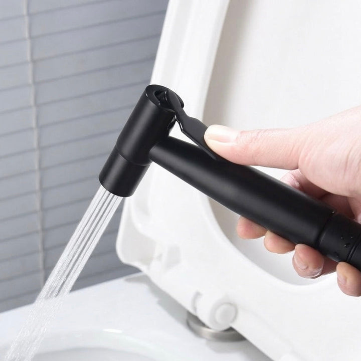 Brass Bidet Sprayer with Hot and Cold Water Control and Dual Spray Modes