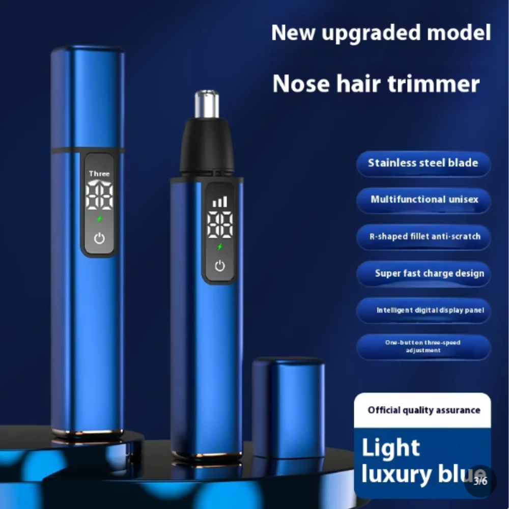 Rechargeable Nose and Ear Hair Trimmer