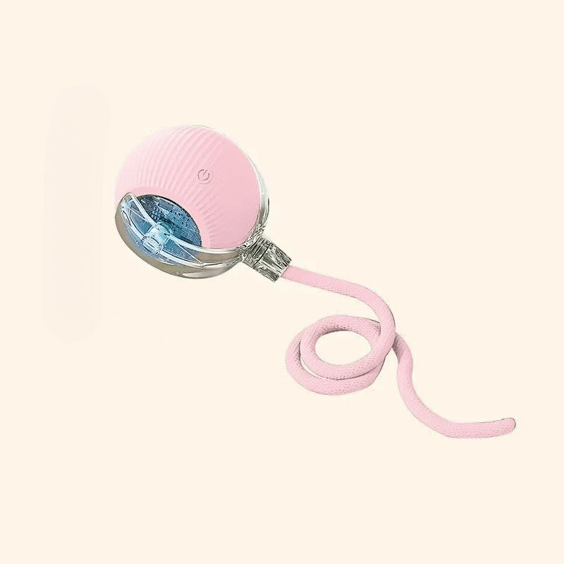 Automatic Moving Dog Ball with Rubber Exterior and 180-Minute Runtime