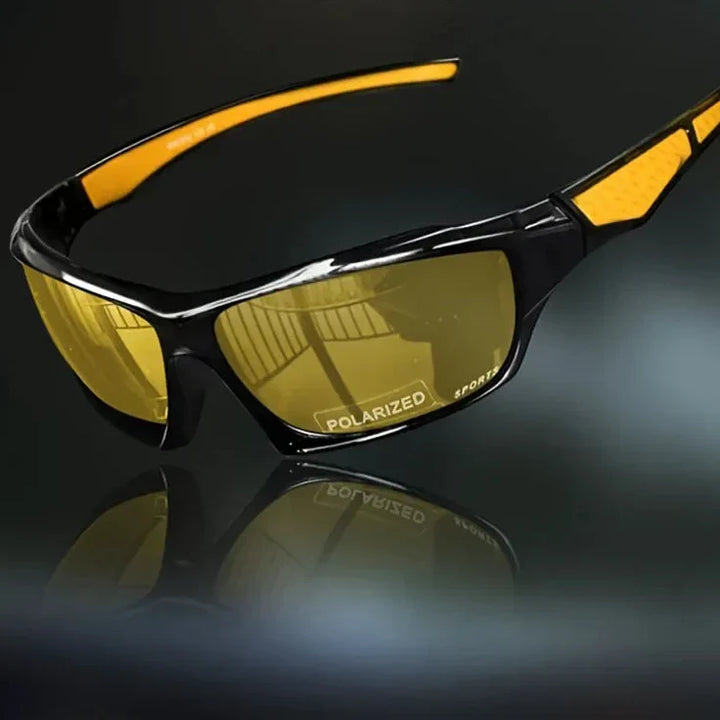 Polarized Round Sunglasses with UV400 Protection and Metal Frame for Men and Women