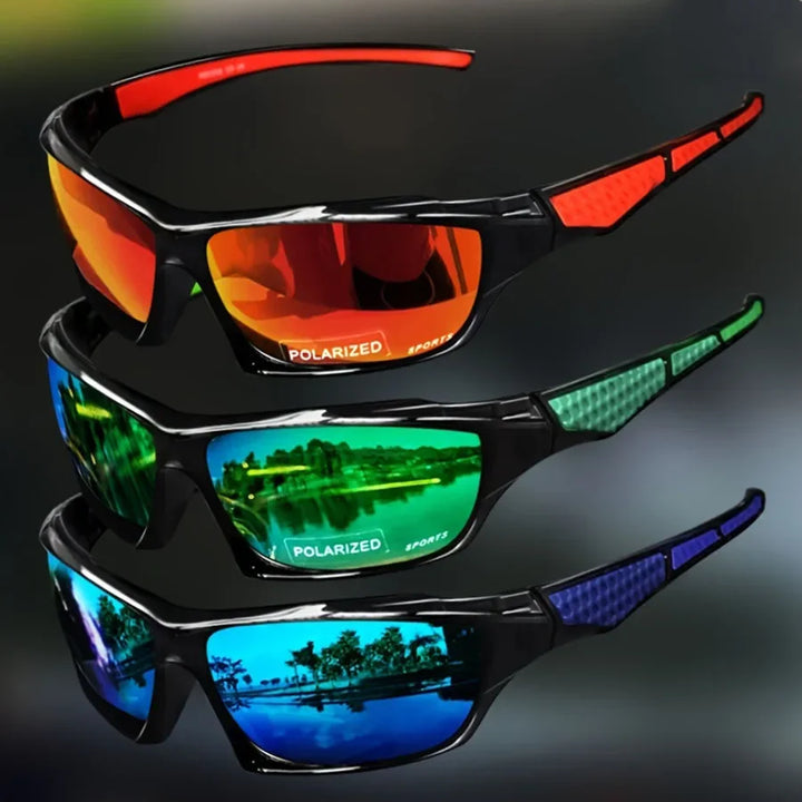 Polarized Round Sunglasses with UV400 Protection and Metal Frame for Men and Women