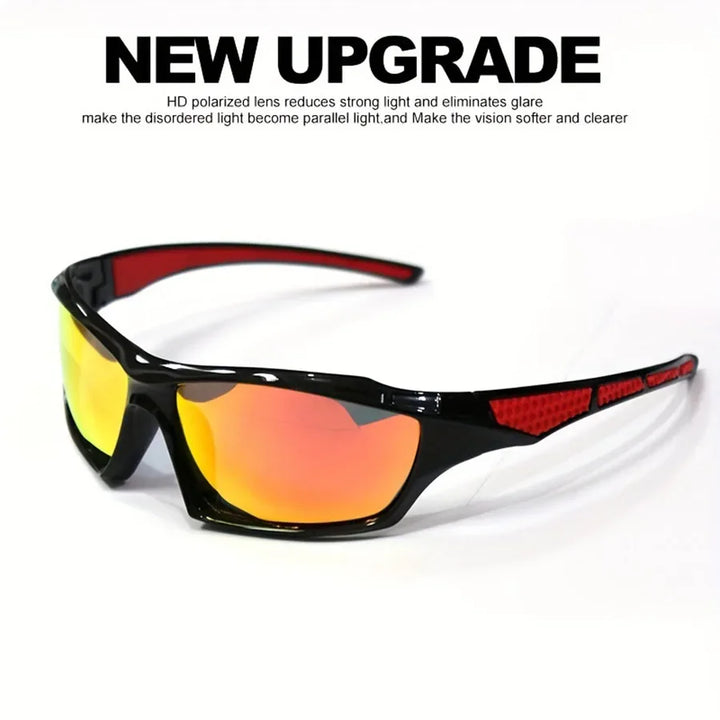 Polarized Round Sunglasses with UV400 Protection and Metal Frame for Men and Women