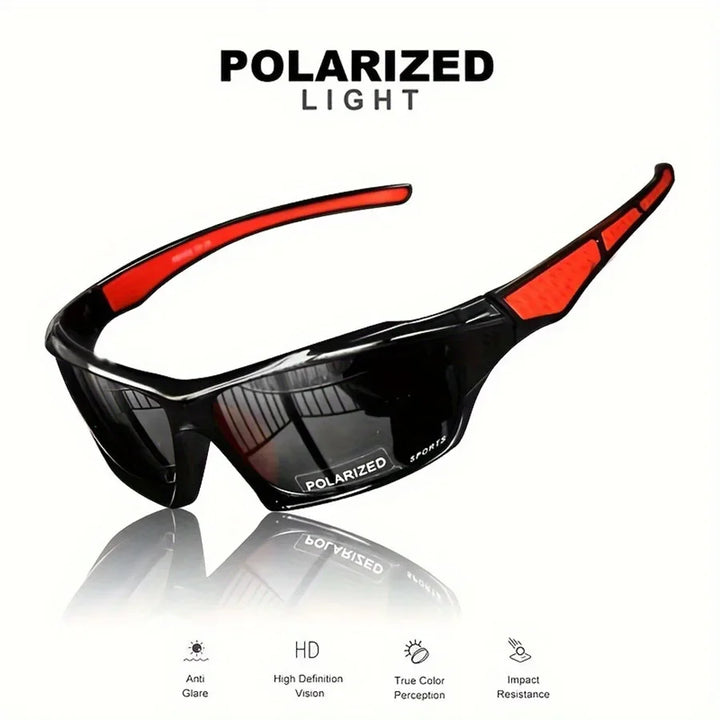 Polarized Round Sunglasses with UV400 Protection and Metal Frame for Men and Women