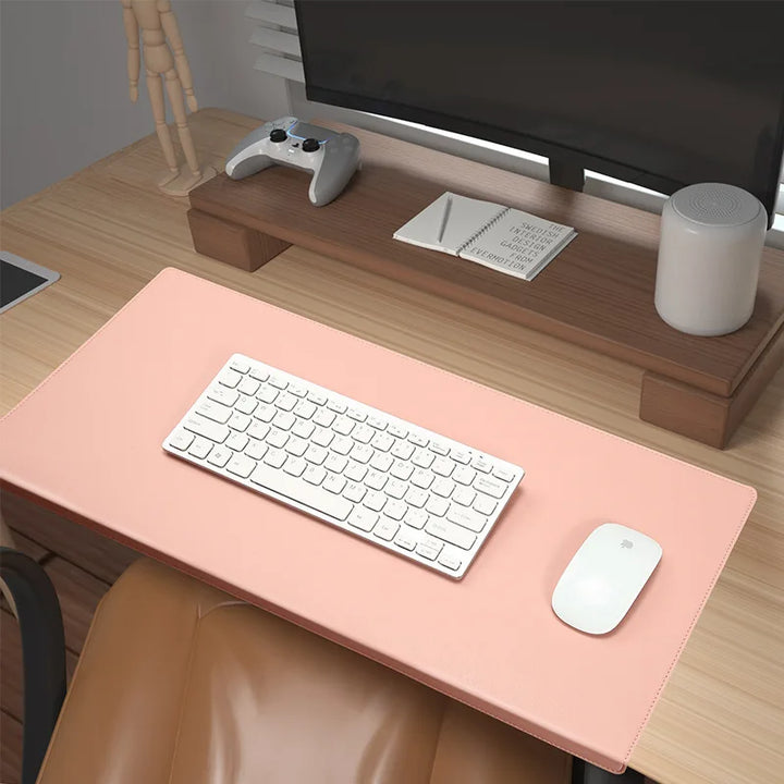 Desk Mat with Wrist Cushioning and Non-Slip Grip, Multiple Sizes