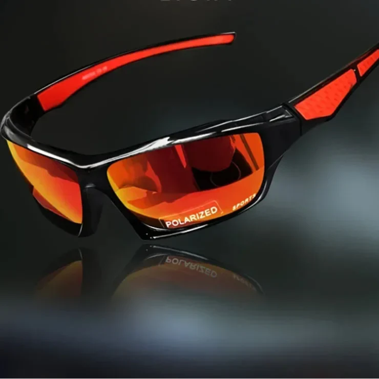 Polarized Round Sunglasses with UV400 Protection and Metal Frame for Men and Women