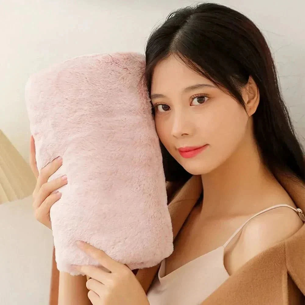 Rechargeable Heating Pad with 6-Hour Runtime and Portable Power Bank Charging for Camping