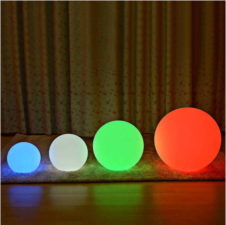 colour Changing LED Orb Lamp with Remote Control and IP65 Weather Rating