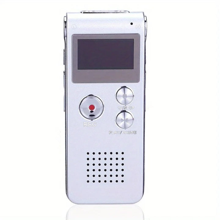 Portable Audio Recorder with WAV Playback and Compact Design