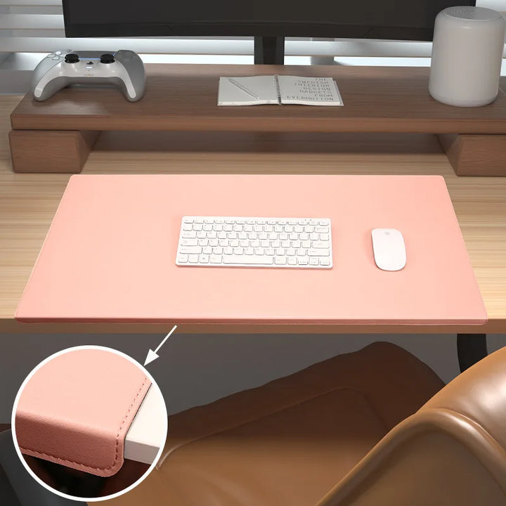 Desk Mat with Wrist Cushioning and Non-Slip Grip, Multiple Sizes