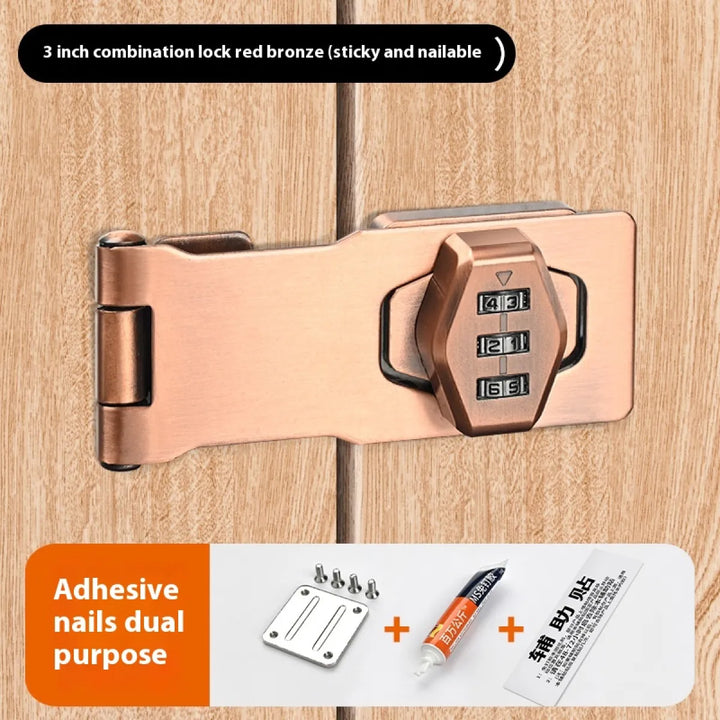 Secure Cabinet Lock with 3 Digit Combination Lock