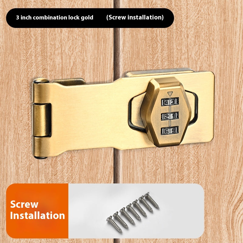 Secure Cabinet Lock with 3 Digit Combination Lock