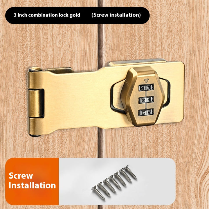 Secure Cabinet Lock with 3 Digit Combination Lock