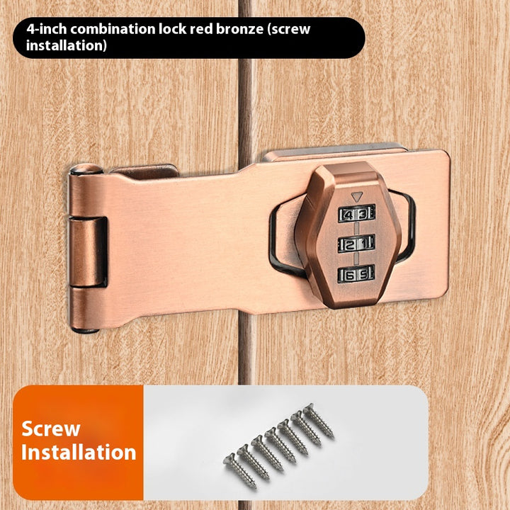 Secure Cabinet Lock with 3 Digit Combination Lock