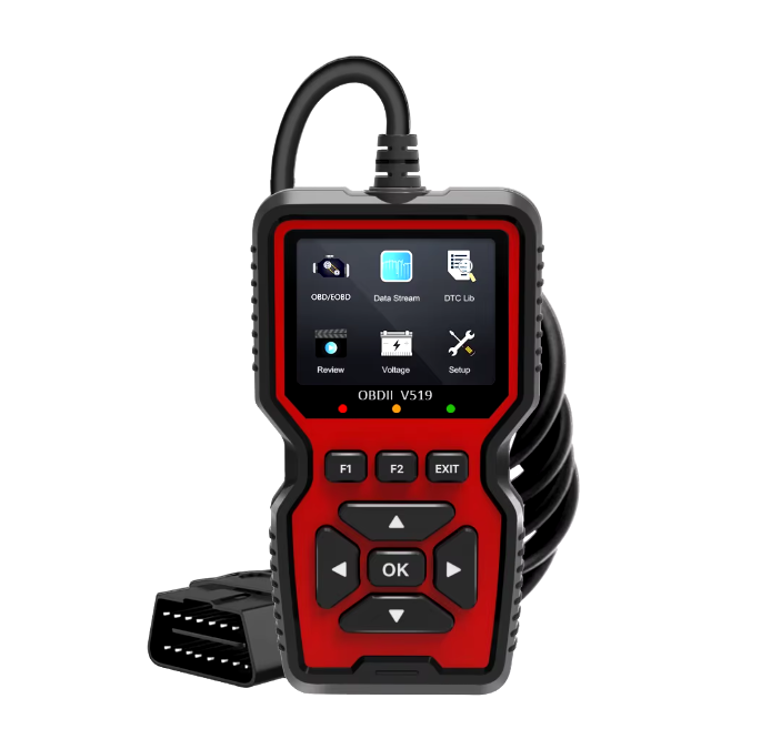 Diagnostic Code Reader with Live Data Monitoring and Freeze Frame for 1996 and Newer Vehicles