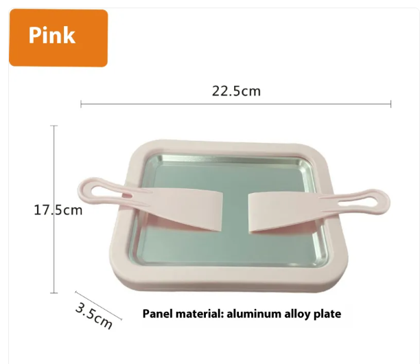 Stainless Steel Ice Cream Roll Maker for Home