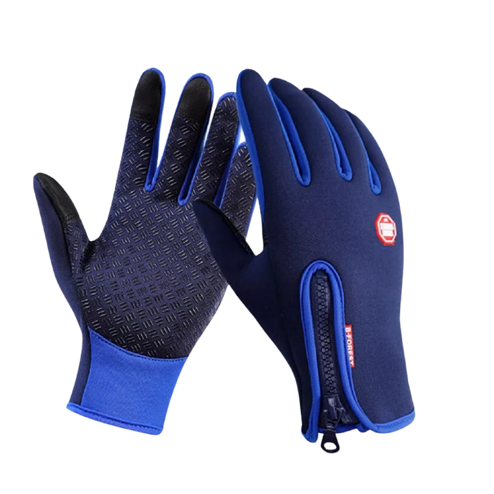 Thermal Gloves with Touchscreen Fingertips and Grip Palms for Cold Weather