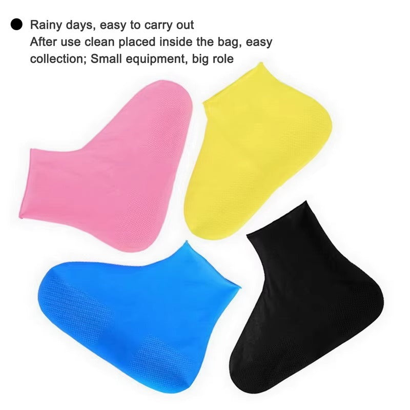Tough Non Slip Shoe Covers Silicone for Outdoor Protection