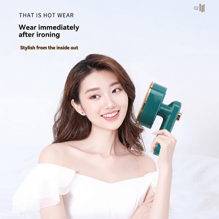 Travel Garment Steamer with Rotating Handle, Fast Heat, Visible Tank