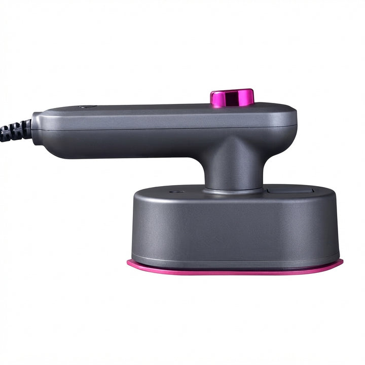 Travel Garment Steamer with Rotating Handle, Fast Heat, Visible Tank