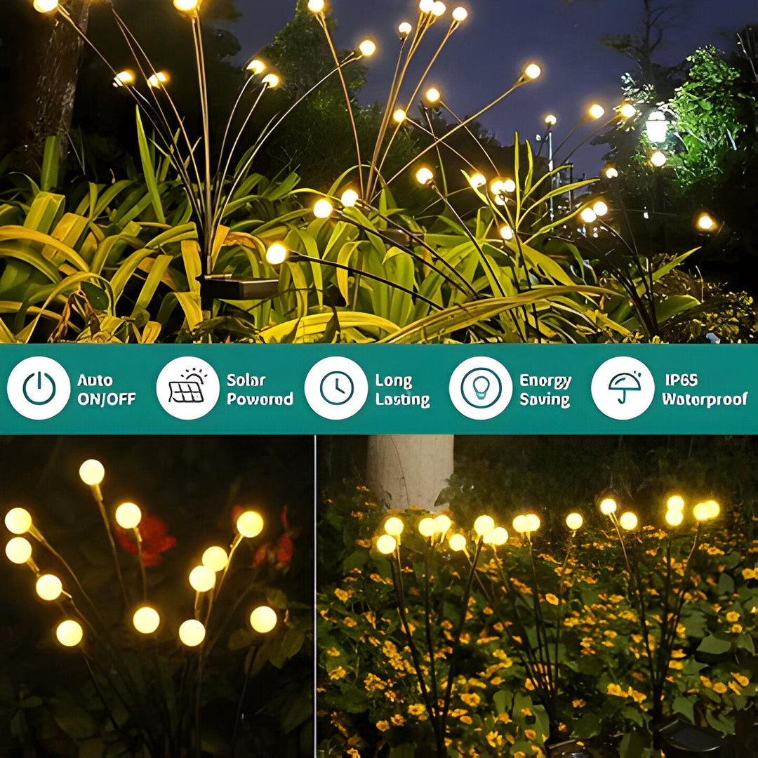 Solar Firefly Garden Lights