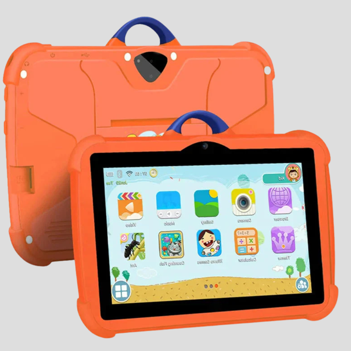 Android Tablet for Kids with Parental Controls and Protective Case, 7-Inch Display