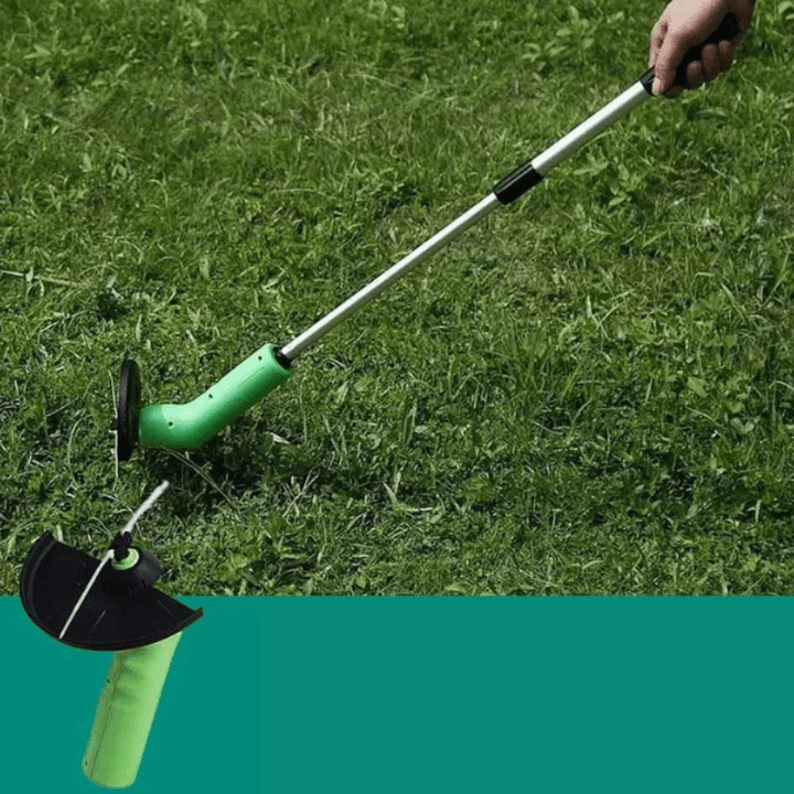 Electric Hedge Trimmer Scissors with Stainless Steel Blades and Rechargeable Battery