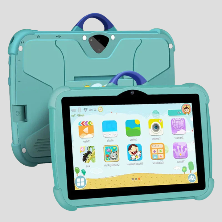 Android Tablet for Kids with Parental Controls and Protective Case, 7-Inch Display