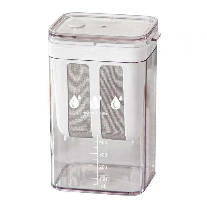 Greek Yogurt Strainer with Metal Mesh Basket and 1100ml Capacity