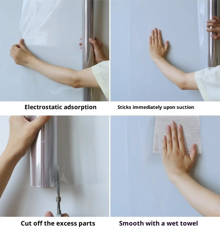 Reusable Electrostatic Wall Decals for Effortless Home Styling