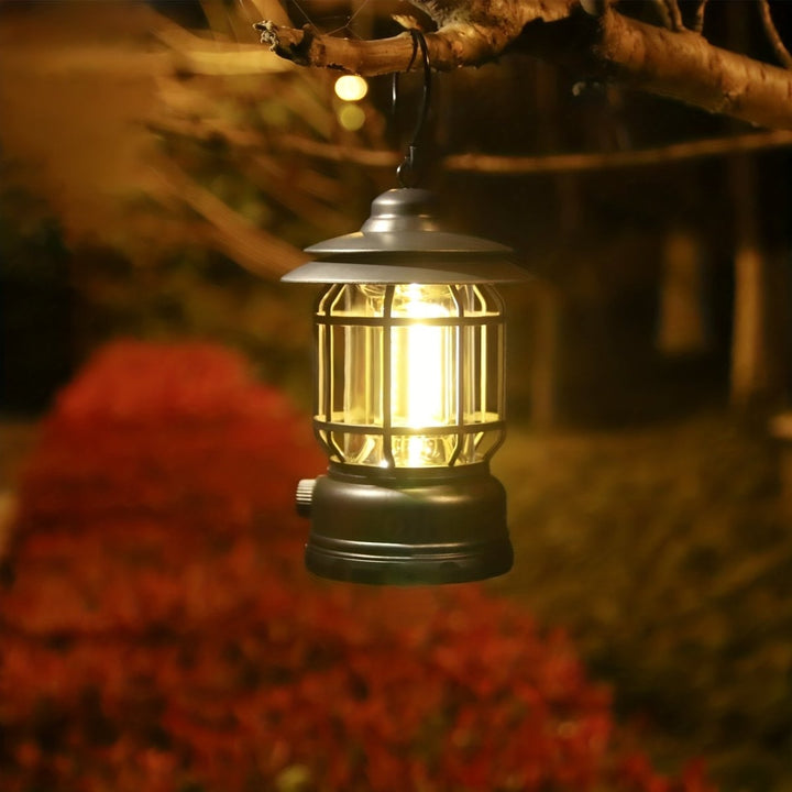 Camping Lantern with Adjustable Brightness and Touch Control, 6-Hour Rechargeable Battery