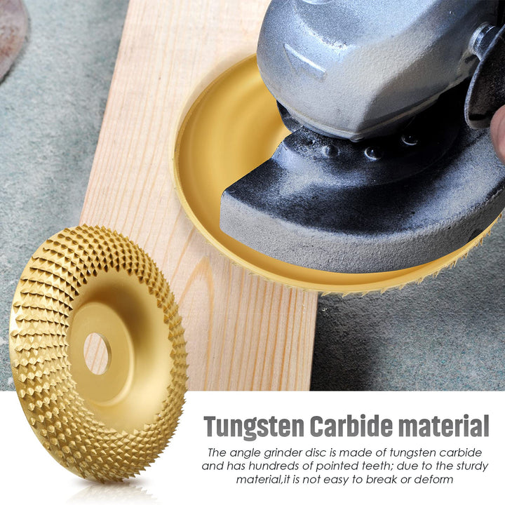 Tungsten Carbide Grinding Disc Set with Three Shapes for Angle Grinder