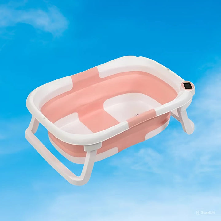 Baby Bath Tub with Thermometer