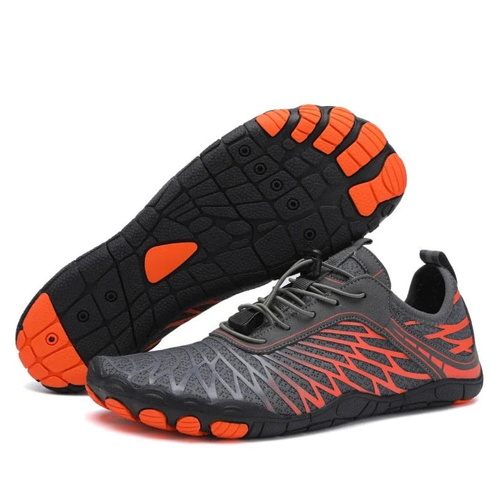 Wide Toe Box Barefoot Shoes with Zero Drop Sole and Drainage Holes