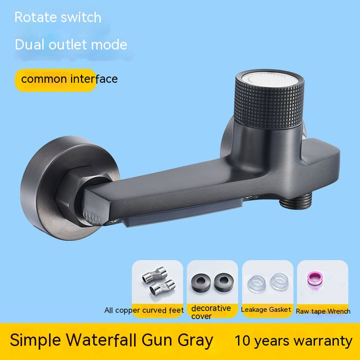Handheld Filter Shower Head Set with Hose and Wall Holder