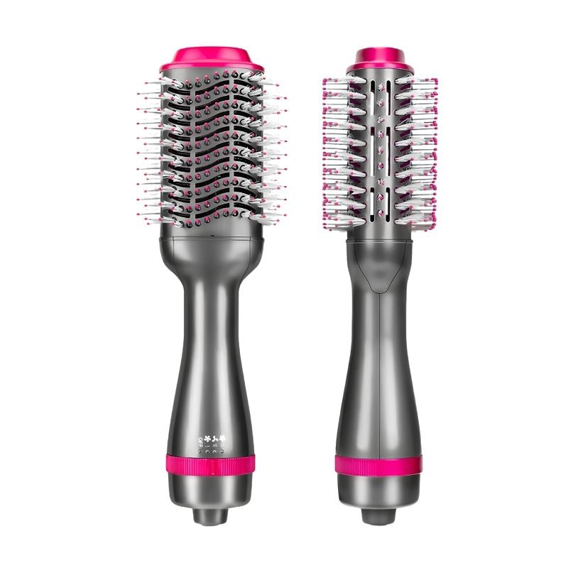 Hot Air Styling Brush with Ionic Technology and Three Heat Settings