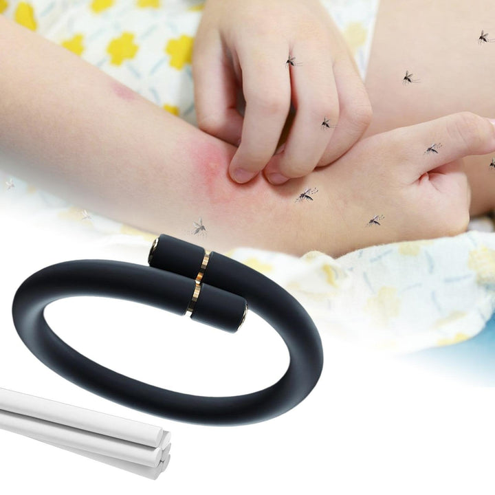 Rechargeable Outdoor Wristband with Adjustable Modes and Silicone Band