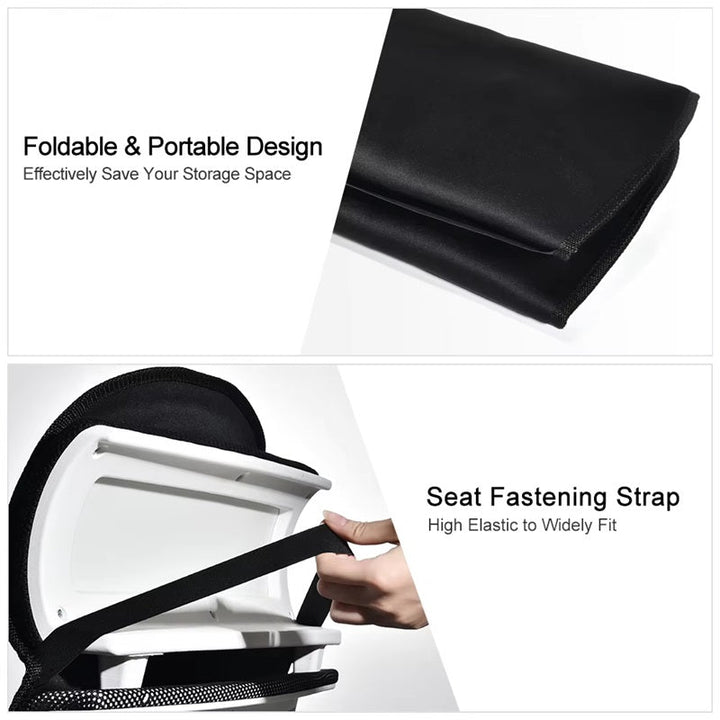 Electric Massage Chair Pad with Soothing Heat Therapy, Ideal for Home and Car