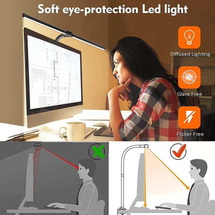 Modern Slimline Desk Lamp