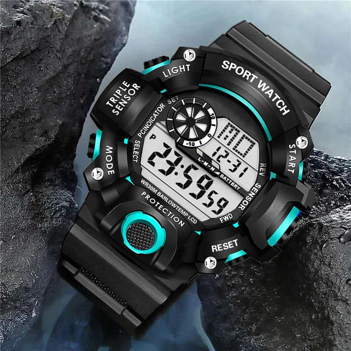 Mens Digital Sports Watch